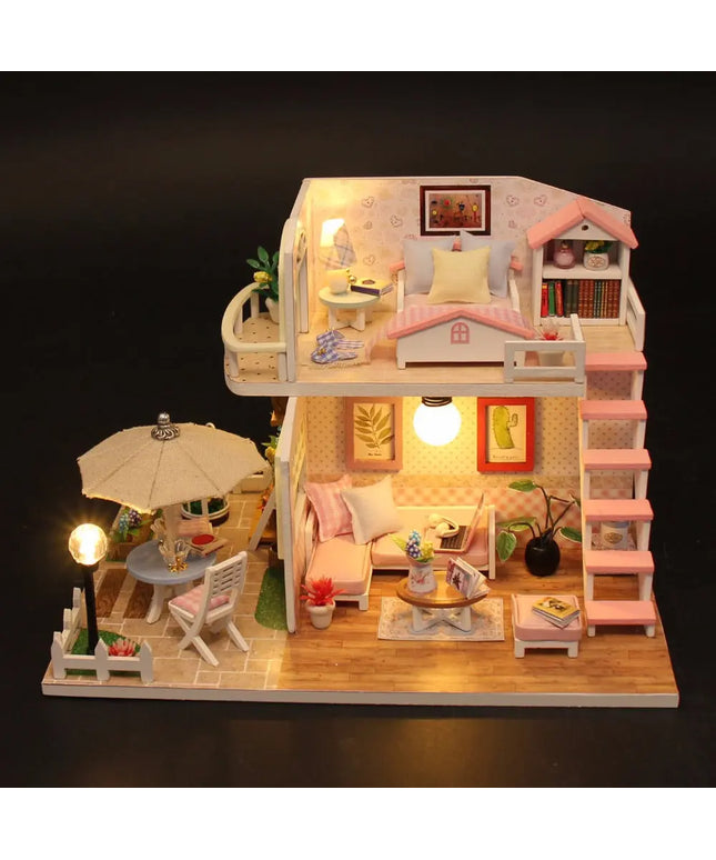 Small house glass toy house beldemo5-toys2