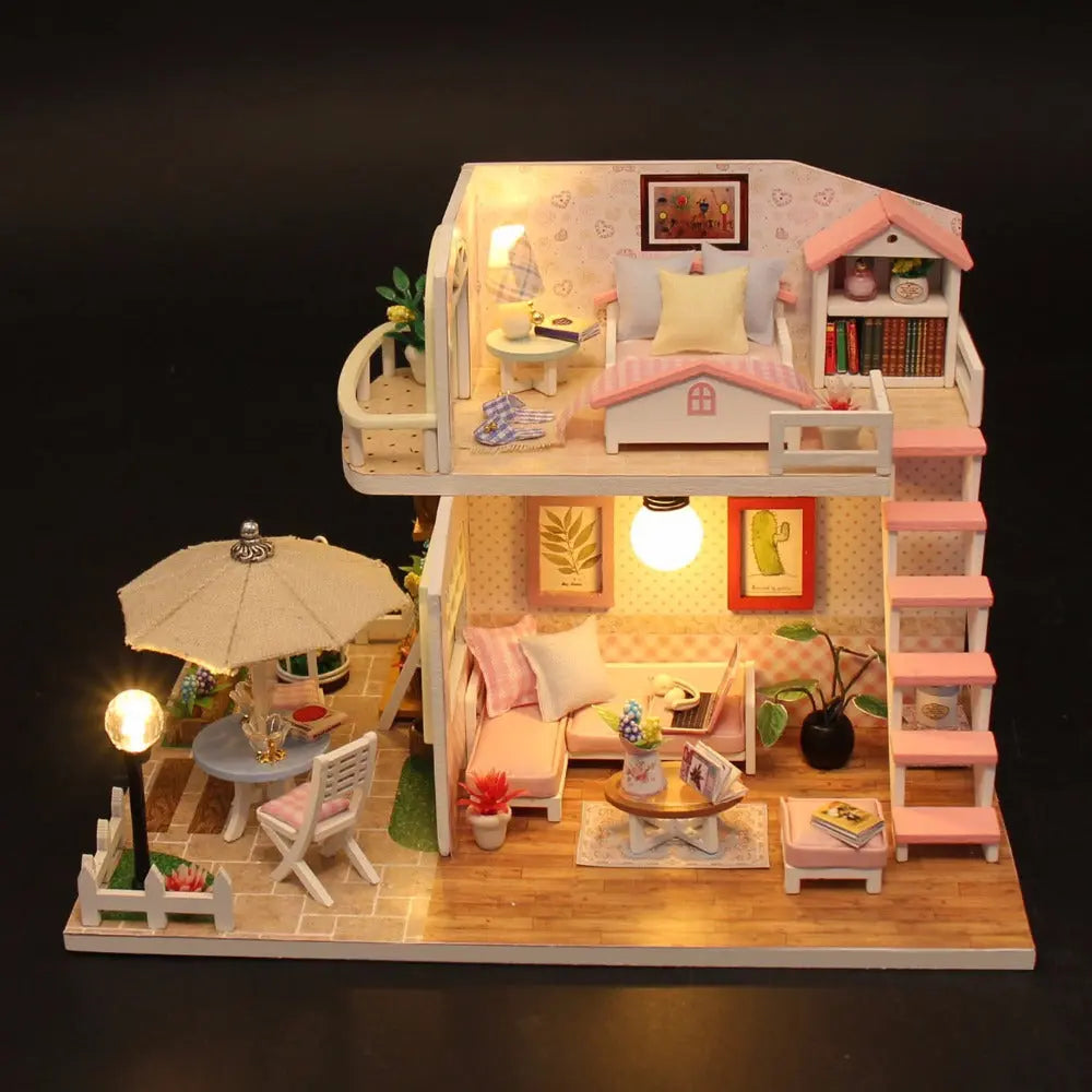 Small house glass toy house beldemo5-toys2