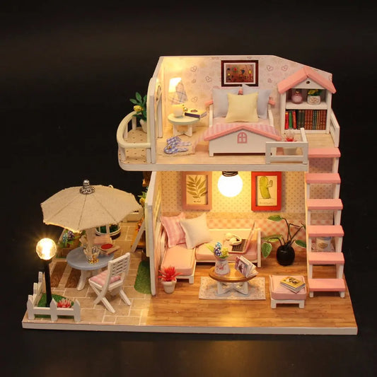 Small house glass toy house beldemo5-toys2