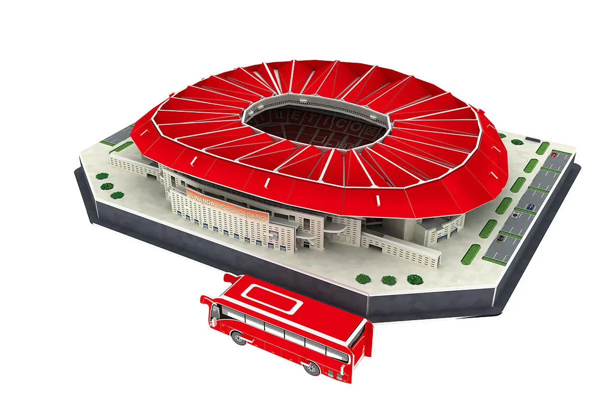 Classic Jigsaw DIY 3D Puzzle World Football Stadium European Soccer Playground Assembled Building Model Puzzle Toys For Children beldemo5-toys2