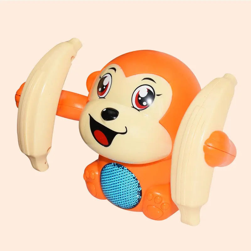 Baby Toys Electric Tumbling Monkey Light Music Puzzle Sound Tipping Monkey Kids Toys Early Educational Toys For Children Gifts beldemo5-toys2