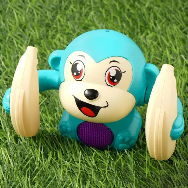 Baby Toys Electric Tumbling Monkey Light Music Puzzle Sound Tipping Monkey Kids Toys Early Educational Toys For Children Gifts beldemo5-toys2