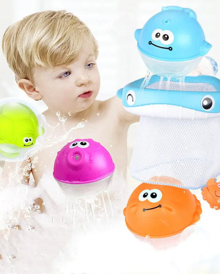 Kids Bath Toys Wall Suction Cup Marble Race Run Track Bathroom Bathtub Baby Play Water Games Toy Kit for Children beldemo5-toys2