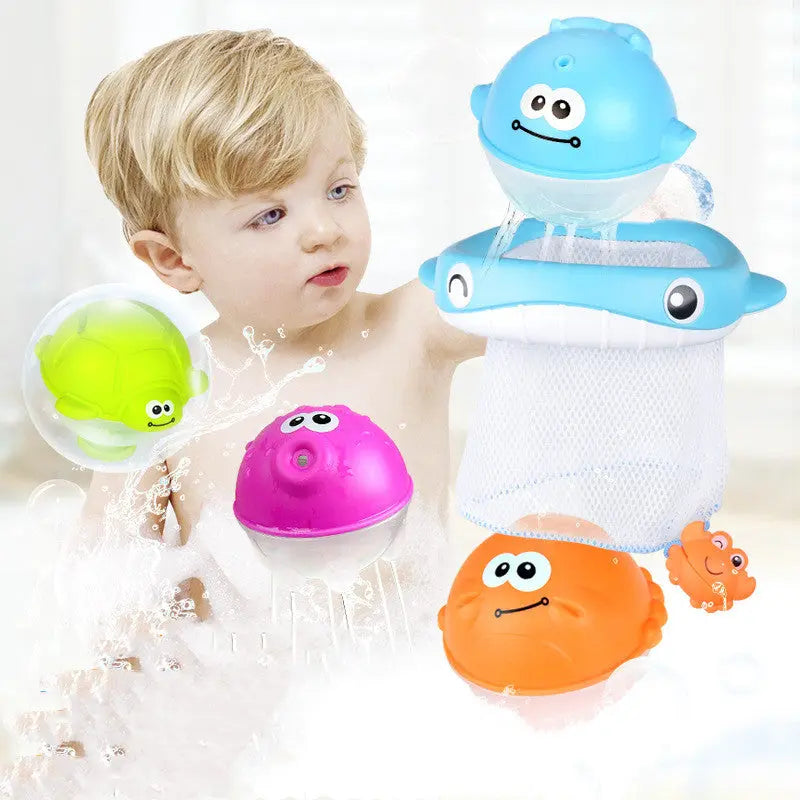 Kids Bath Toys Wall Suction Cup Marble Race Run Track Bathroom Bathtub Baby Play Water Games Toy Kit for Children beldemo5-toys2