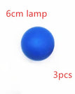 Blue / 6cm lamp 3pcs
