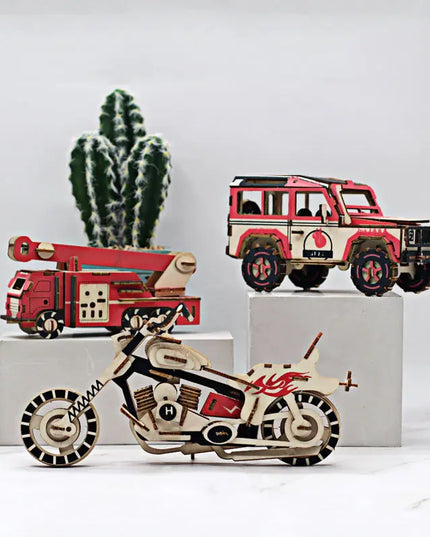 3D three-dimensional puzzle handmade wooden puzzle beldemo5-toys2