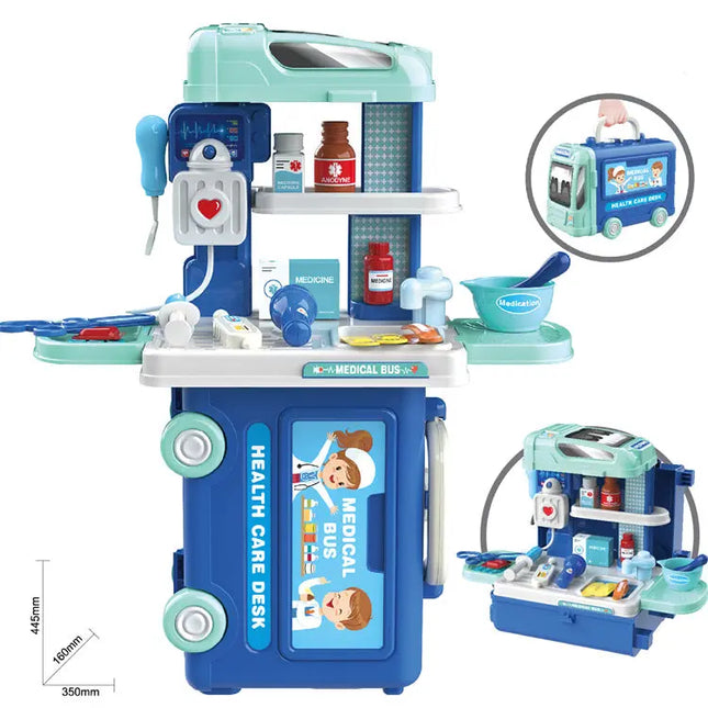 Kids Kitchen Cutlery Set Tools Bus Suitcase Toys beldemo5-toys2