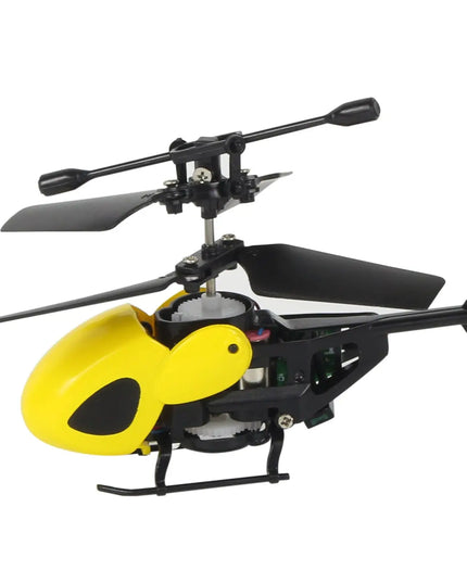 Tong Resistant To Fall Remote Control Airplane Mini Airplane Model Children Charging Helicopter Toy beldemo5-toys2
