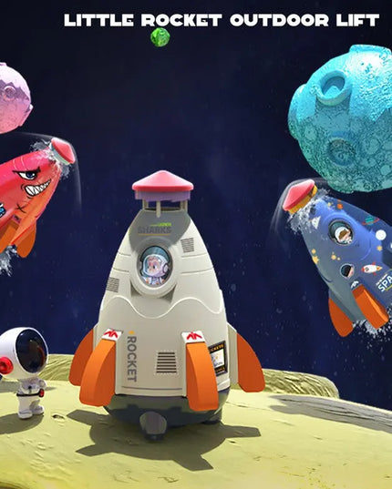 Kids Space Rocket Sprinkler Spinner beldemo5-toys2