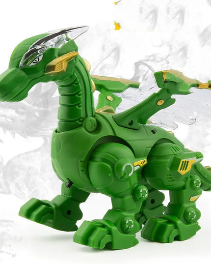Electric Spray Mechanical Dinosaur Toy Model Multifunctional Sound And Light Toy beldemo5-toys2