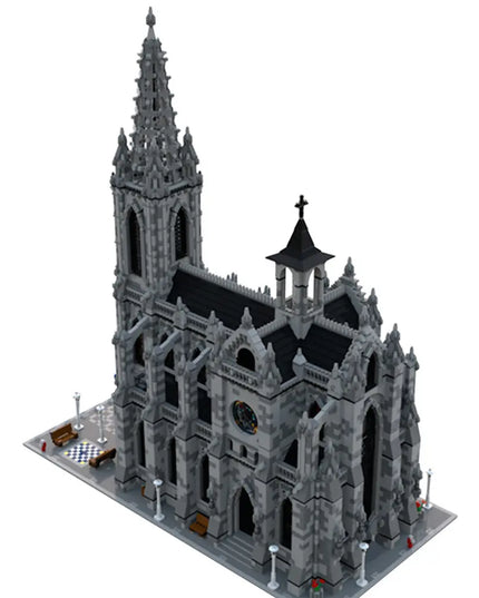 Street View Building Super Cathedral Is Compatible With Puzzle Toys beldemo5-toys2