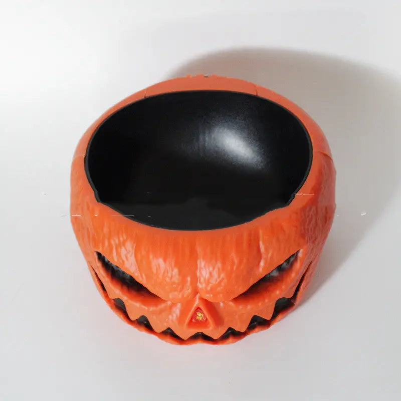 Halloween Dress Up Electric Talking Pumpkin Candy Bowl beldemo5-toys2