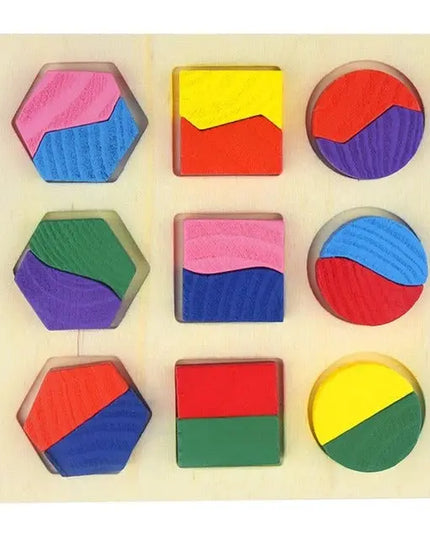 Wooden Geometrical Shape Baby Toy Jigsaw beldemo5-toys2