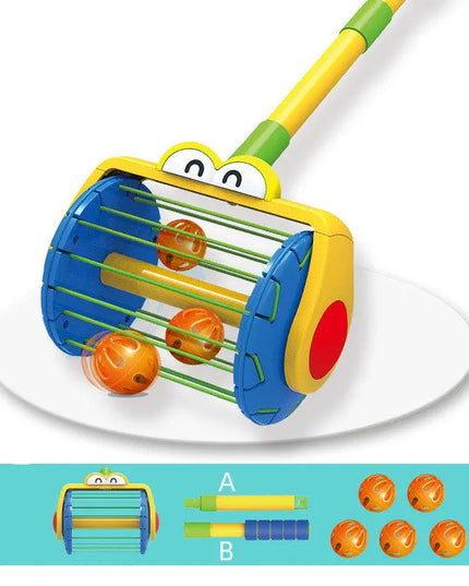 Toy gun pot launcher vacuum cleaner combination set beldemo5-toys2