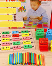 Red with Arithmetic stick