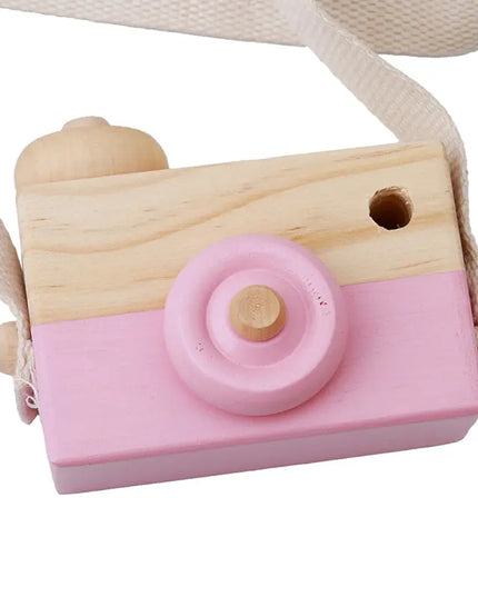 Cute Wooden Camera Toys Baby Kid Hanging Photography Prop Decoration Educational Outdoor Activity Toy Children's Day Happy Gift beldemo5-toys2