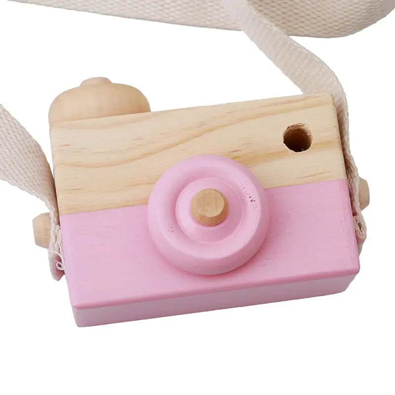 Cute Wooden Camera Toys Baby Kid Hanging Photography Prop Decoration Educational Outdoor Activity Toy Children's Day Happy Gift beldemo5-toys2