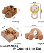 Lion Crochet Set