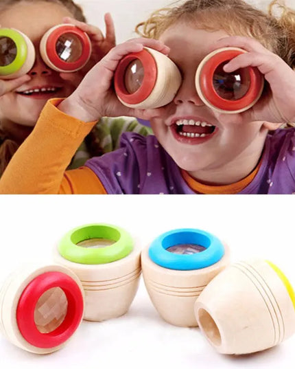 Wooden Magic Kaleidoscope Interesting Effect Educational Learning Puzzle Toy For Babies And Children beldemo5-toys2