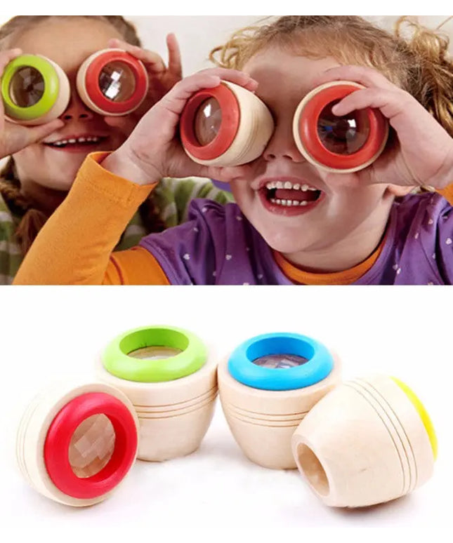 Wooden Magic Kaleidoscope Interesting Effect Educational Learning Puzzle Toy For Babies And Children beldemo5-toys2