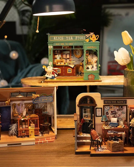 Rolife Mystic Archives Series DIY Miniature House Wooden Dollhouse For Boys Girls With Festival Gifts DG155-DG157 beldemo5-toys2