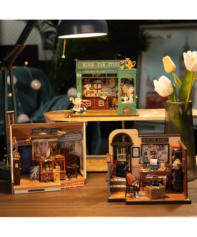 Rolife Mystic Archives Series DIY Miniature House Wooden Dollhouse For Boys Girls With Festival Gifts DG155-DG157 beldemo5-toys2