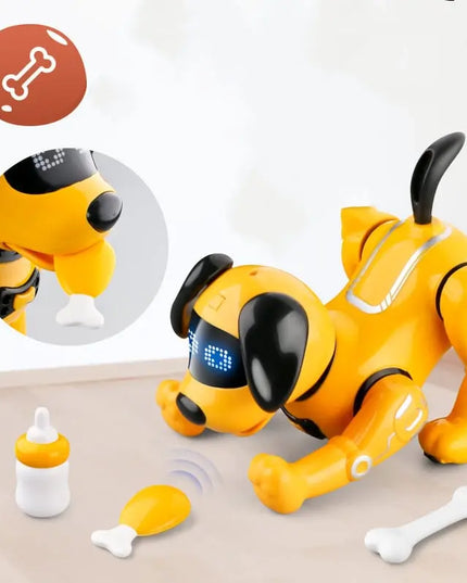 Plastic Charging Touch Intelligent Robot Dog beldemo5-toys2