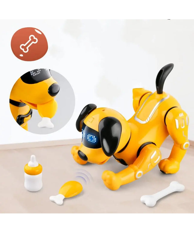 Plastic Charging Touch Intelligent Robot Dog beldemo5-toys2