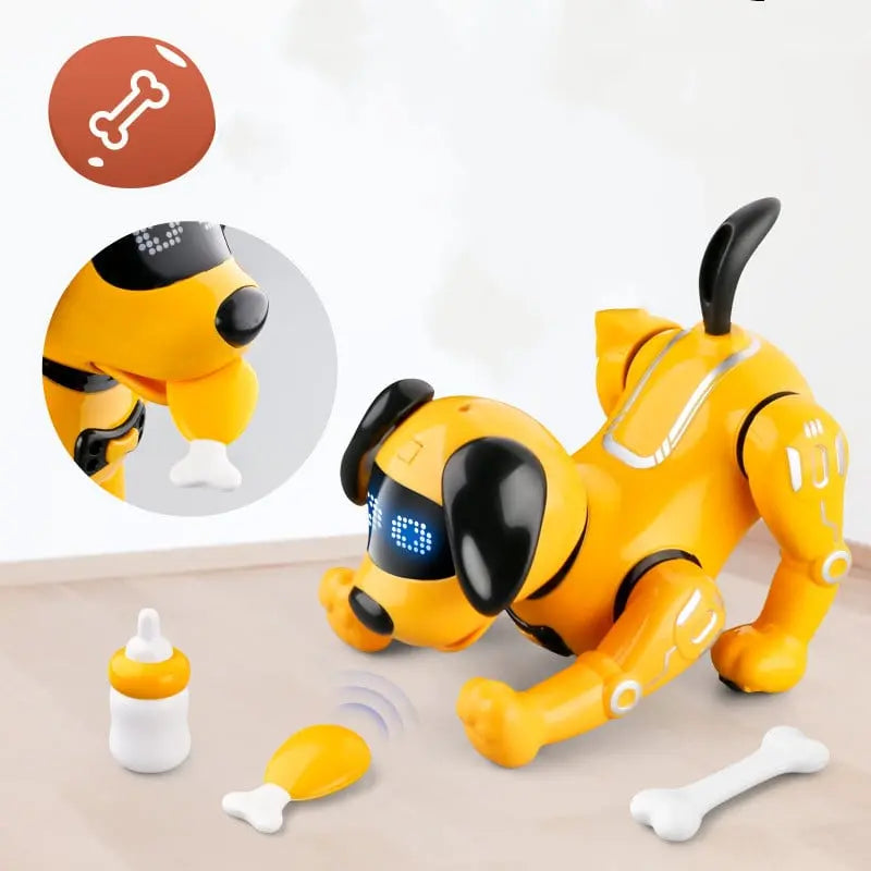 Plastic Charging Touch Intelligent Robot Dog beldemo5-toys2