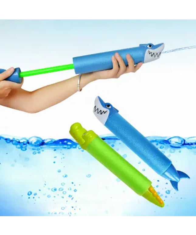 33cm Summer Water Gun Toys Pistol Blaster Shooter Outdoor Swimming Pools Cartoon Shark beldemo5-toys2