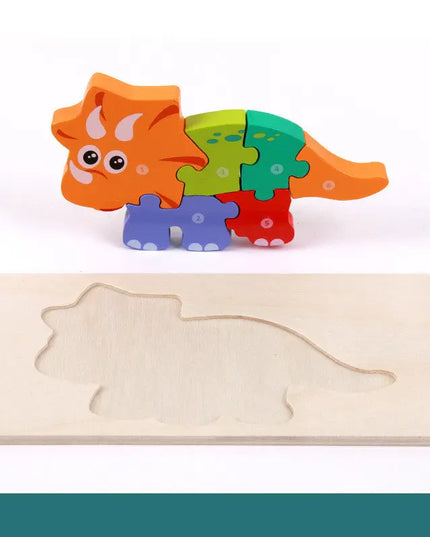Children's Educational Toys Wooden Three-dimensional Montessori beldemo5-toys2