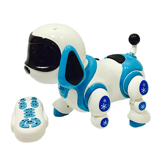 New telecontrol charging intelligent machine dog voice touch induction pet electronic dog child pet toy wholesale beldemo5-toys2