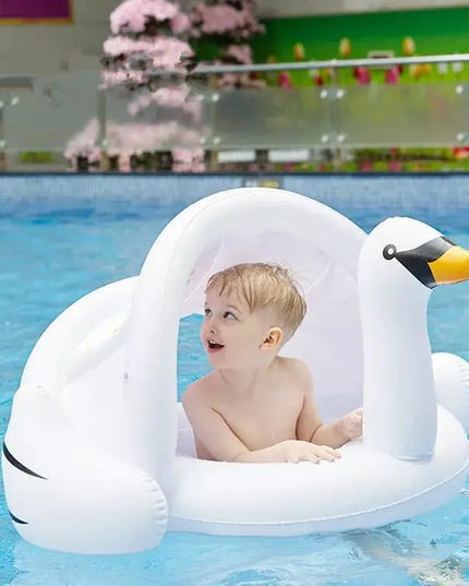 Flamingo Baby Pool Float beldemo5-toys2