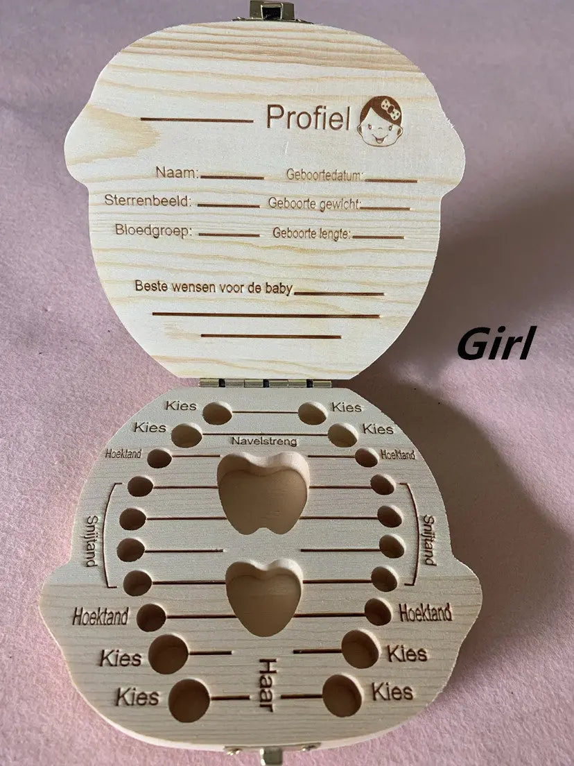 Wood Storage Box for Baby Kids Tooth Box Organizer beldemo5-toys2