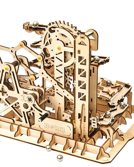 Wooden toy 3D hand-inserted puzzle gift mechanical transmission model beldemo5-toys2