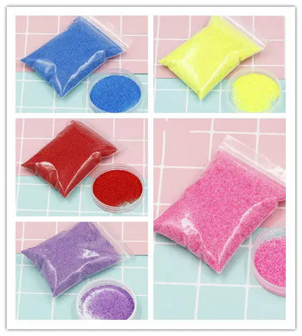 DIY Not Wet Magic Sand Handmade Toys Non-toxic Magic Mars Space Sand Educational Toy beldemo5-toys2