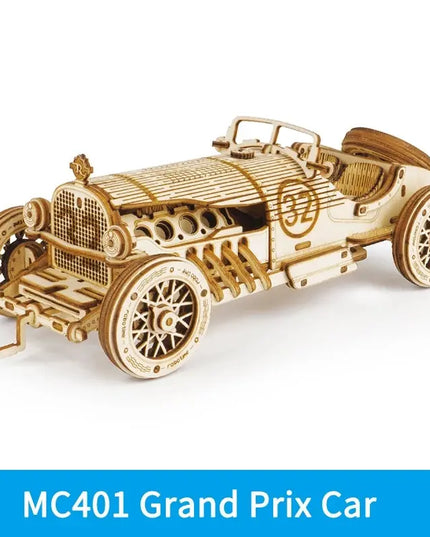 Robotime 3D Wooden Puzzle Prime Steam Express Model DIY Kit Puzzle Toy beldemo5-toys2