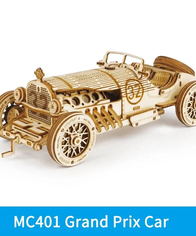 Robotime 3D Wooden Puzzle Prime Steam Express Model DIY Kit Puzzle Toy beldemo5-toys2