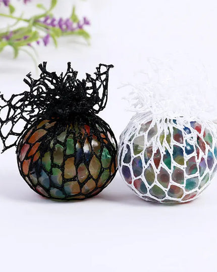 Vent Decompression Colorful Beads Grape Ball Hand Pinch Vent Ball beldemo5-toys2