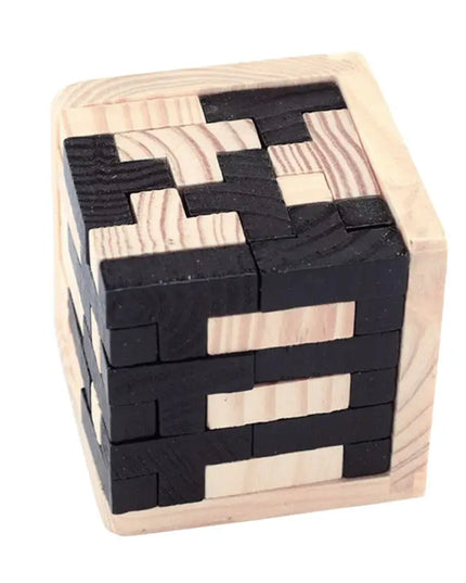 Creative 3D Puzzle Luban Interlocking Wooden Toy Early Educational Toys Puzzles beldemo5-toys2