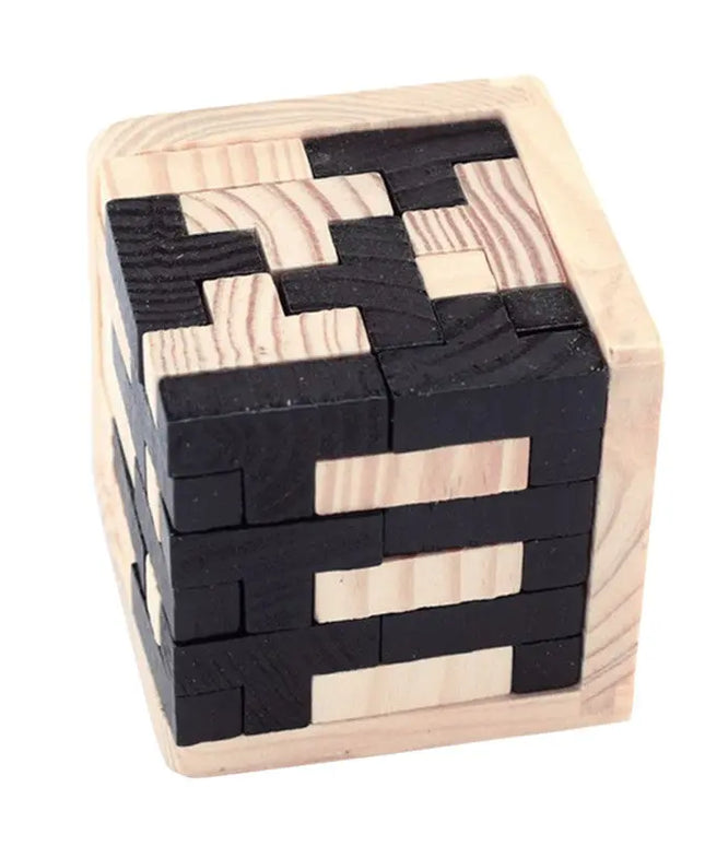 Creative 3D Puzzle Luban Interlocking Wooden Toy Early Educational Toys Puzzles beldemo5-toys2