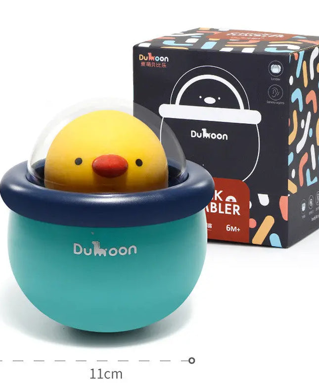 Little Cute Chicken Tumbler Music Bells Infants Educational Early Education Baby Rattle Toys beldemo5-toys2