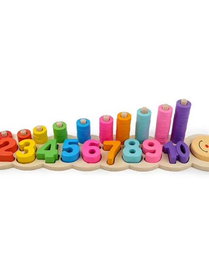 Early Childhood Education Wooden Logarithmic Board beldemo5-toys2