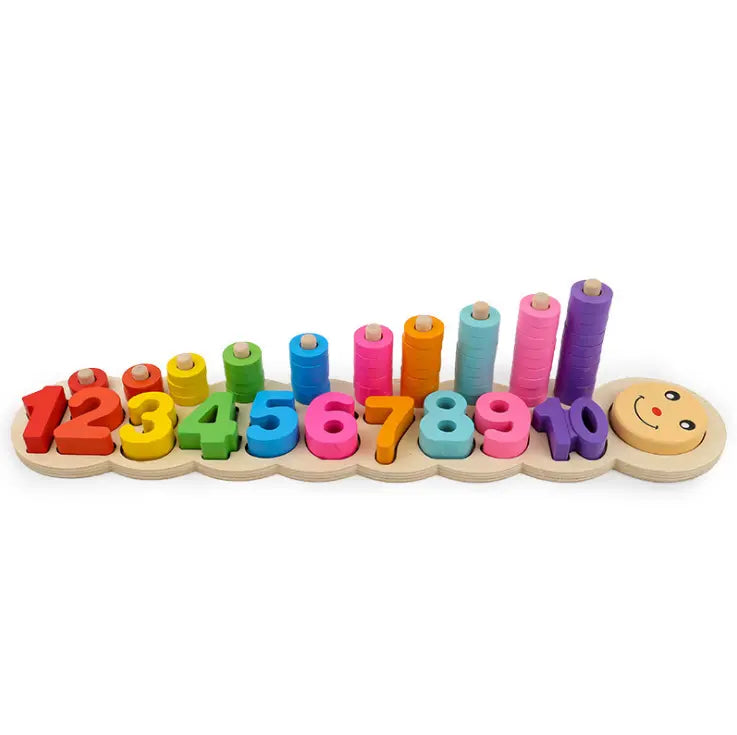 Early Childhood Education Wooden Logarithmic Board beldemo5-toys2