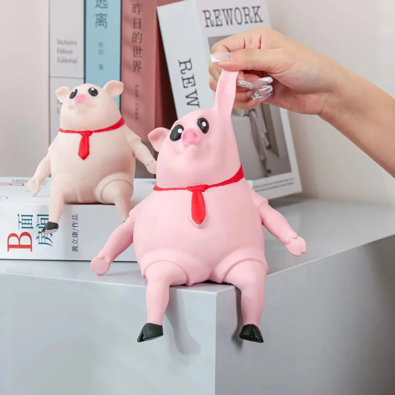 Piggy Squeeze Toys  Pigs Antistress Toy Cute Squeeze Animals Lovely Piggy Doll Stress Relief Toy Children Day For Kids Gift Gifts beldemo5-toys2