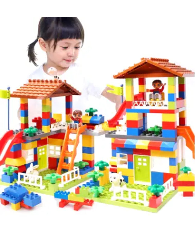 Children's puzzle building blocks, boys and girls, city baby, children's toys, early childhood toys beldemo5-toys2