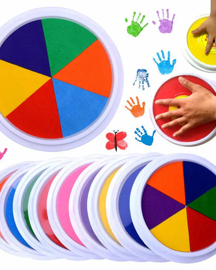 New Hot Selling Kindergarten Finger Print Mud Non-toxic Washable Pigment beldemo5-toys2