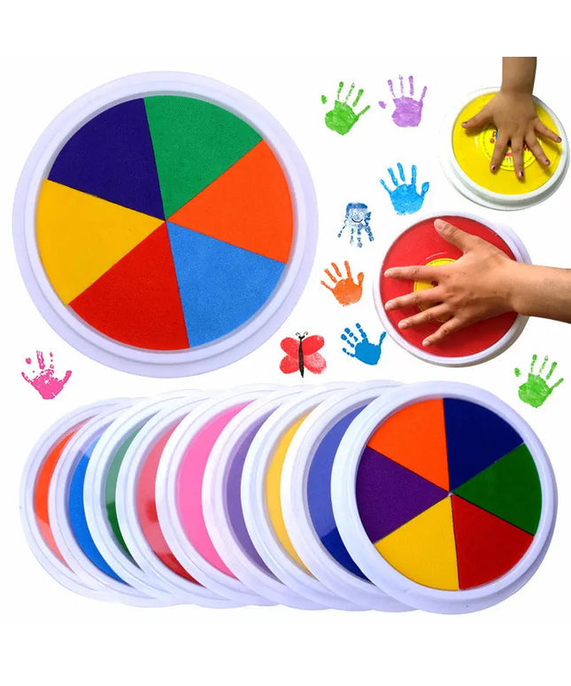 New Hot Selling Kindergarten Finger Print Mud Non-toxic Washable Pigment beldemo5-toys2