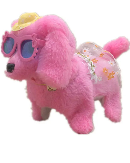 Electronic robot dog simulation teddy walking rope puppy beldemo5-toys2