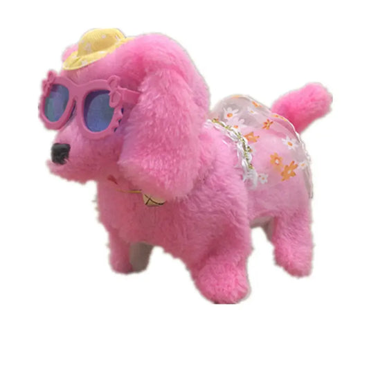 Electronic robot dog simulation teddy walking rope puppy beldemo5-toys2